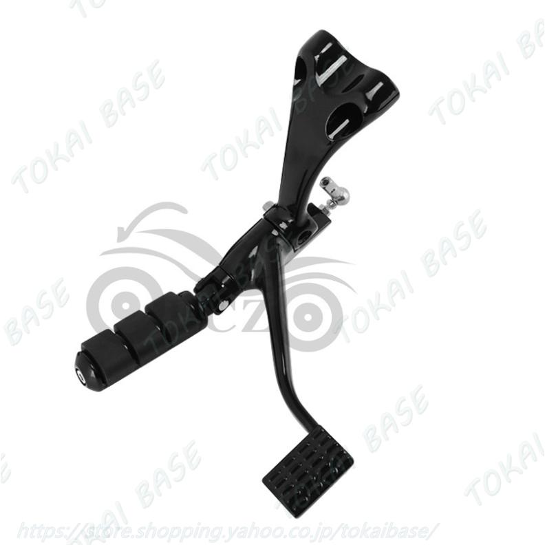 【互換品】ステップ ペダル スポーツスター フォワードコントロールキット ブラック XL 883 1200 2014 -2022 ハーレー スポーツスター XL X48 シフトペダルの画像