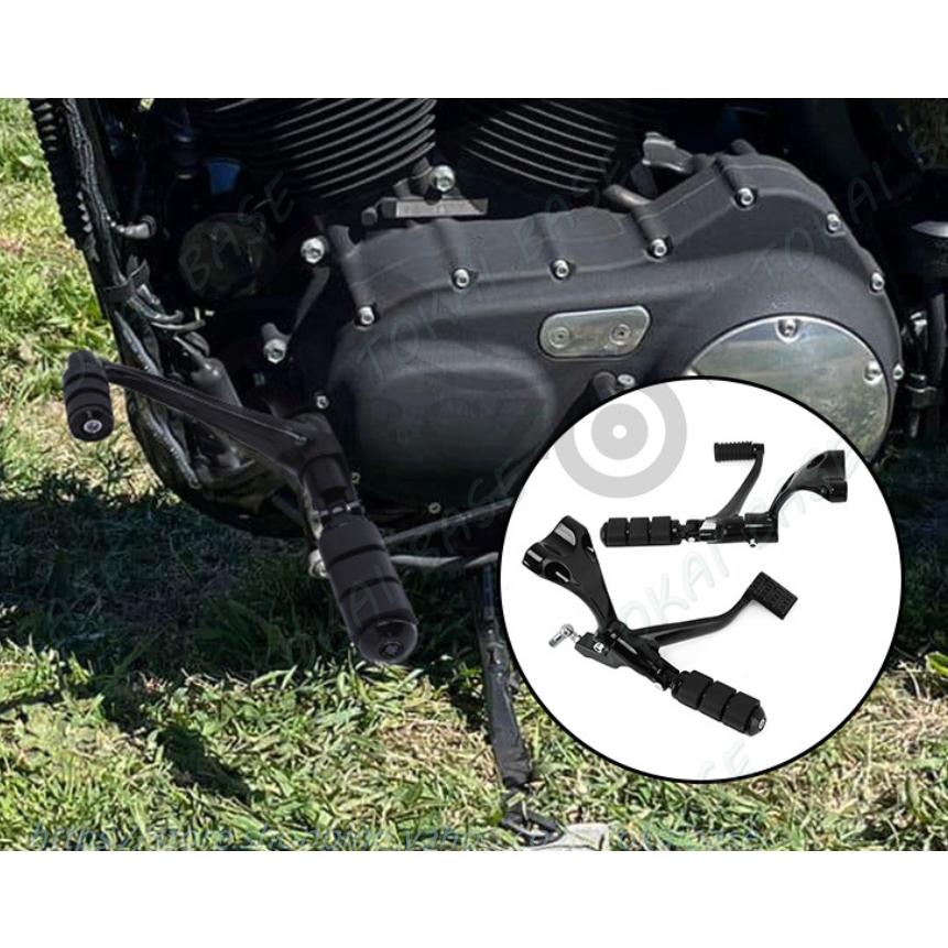 【互換品】ステップ ペダル スポーツスター フォワードコントロールキット ブラック XL 883 1200 2014 -2022 ハーレー スポーツスター XL X48 シフトペダルの画像