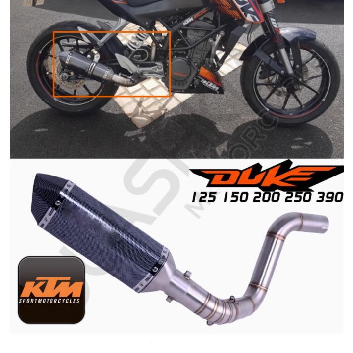 KTM RC390 純正 マフラー 23年モデル ブラック KTM RC390 純正 マフラー 23年モデル ブラック 【公式通販】
