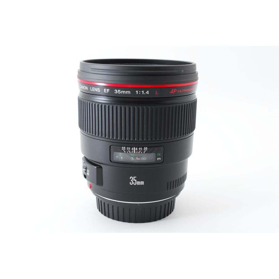 新品並 CANON EF 35mm F1.4 L USM フード付き 箱付き : TOKAICAMERA