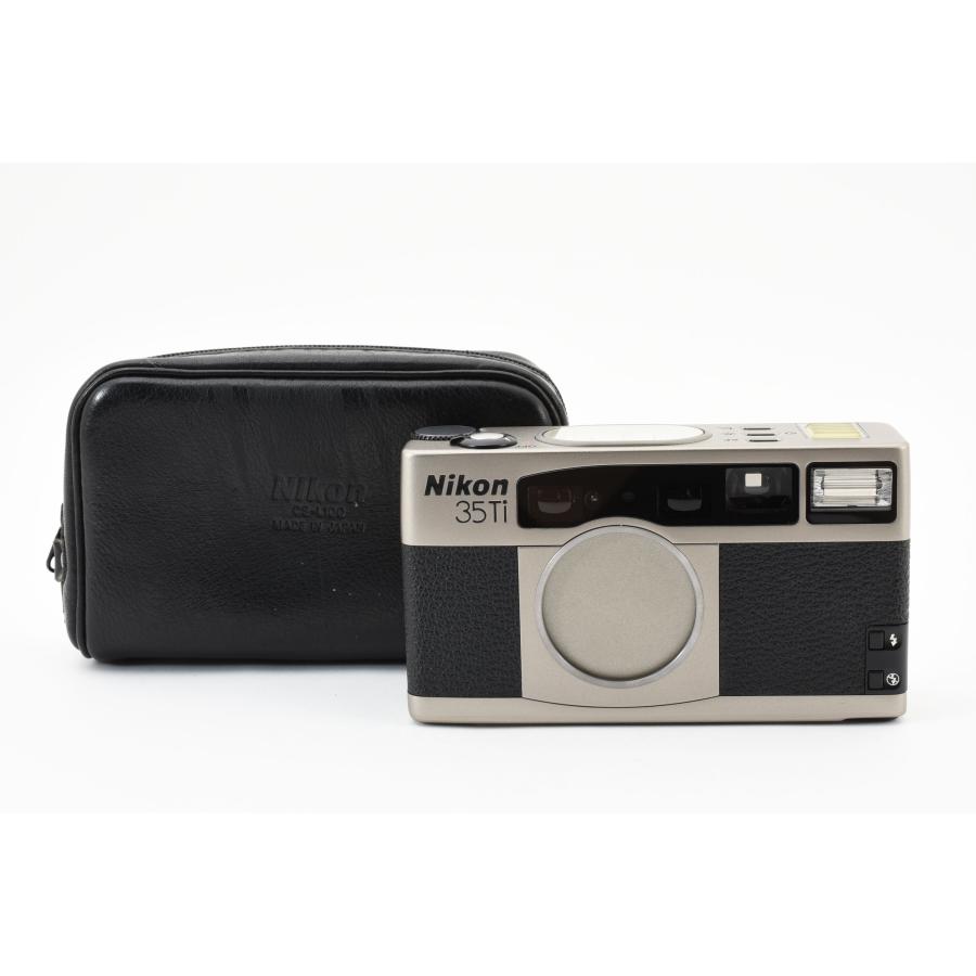 【未使用級】ニコン Nikon 35Ti フィルムカメラ ※動作確認済み 美品 Nikon 35Ti コンパクトフィルムカメラ ニコン 動作確認済