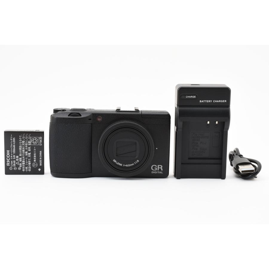 シャッター数1240枚! 美品 RICOH リコー GR DIGITAL III 3 デジタル 