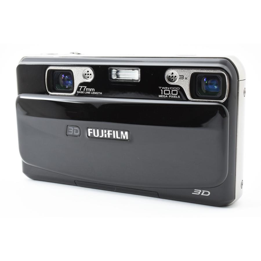 美品 FUJIFILM 3Dカメラ FinePix REAL ブラック F FX-3D W1 