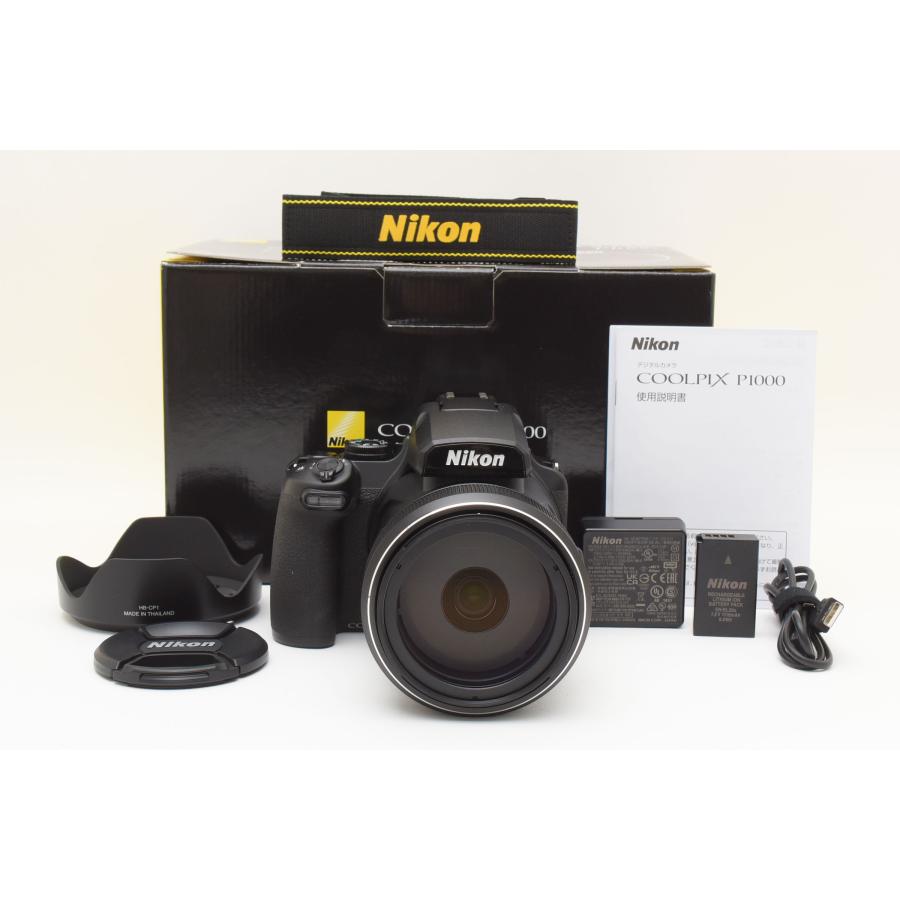 美品・元箱付】Nikon COOLPIX P1000 コンパクトデジタルカメラ 