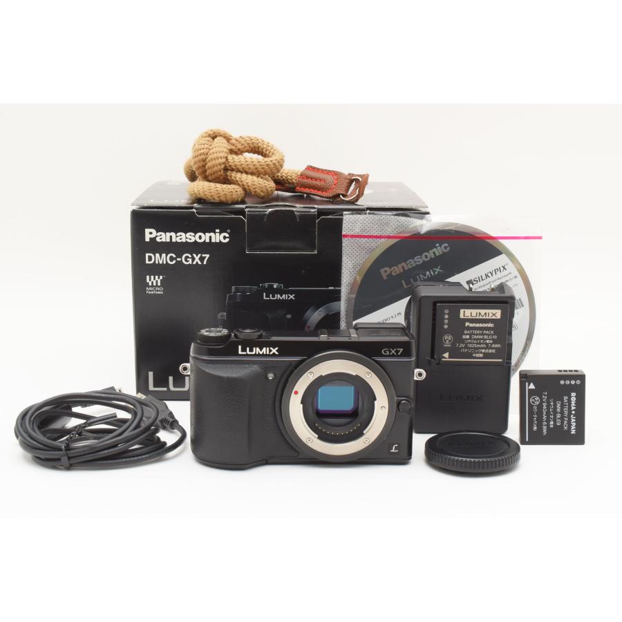訳あり】LUMIX GX7 ボディ ミラーレス一眼 ブラック 【公式通販】