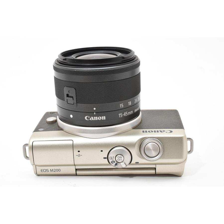 Canon キャノン EOS M200 LIMITED GOLD リミテッドゴールドキット 15