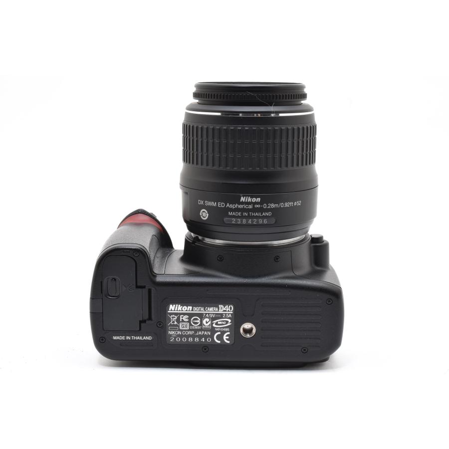 美品 シャッター数4361回 Nikon ニコン D40 レンズキット デジタル一眼