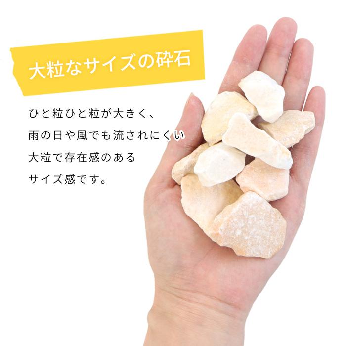 値下げ!!黄色と灰色の不規則な石 ポイント5倍!11日限定☆] クラッシュマーブライト イエロー 20-30mm