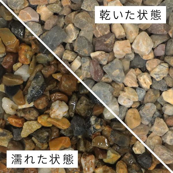 新南部砂利 5分 (約10-20mm) 5kg / 庭 砂利 おしゃれ 少量 庭石 茶 ブラウン ガーデン 坪庭 和風 洋風 モダン 園芸 花壇 坪庭｜tokaijari｜02