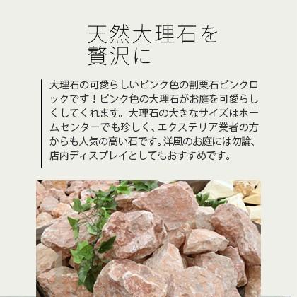 ピンクロック 150-300mm 18kg / 送料無料 ロックガーデン 割栗