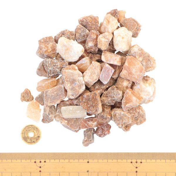 ユークセン石　20g 使用品の為半額 アンバークォーツ 13-20mm 1500g [1000円クーポン付] / 砂利 石 庭