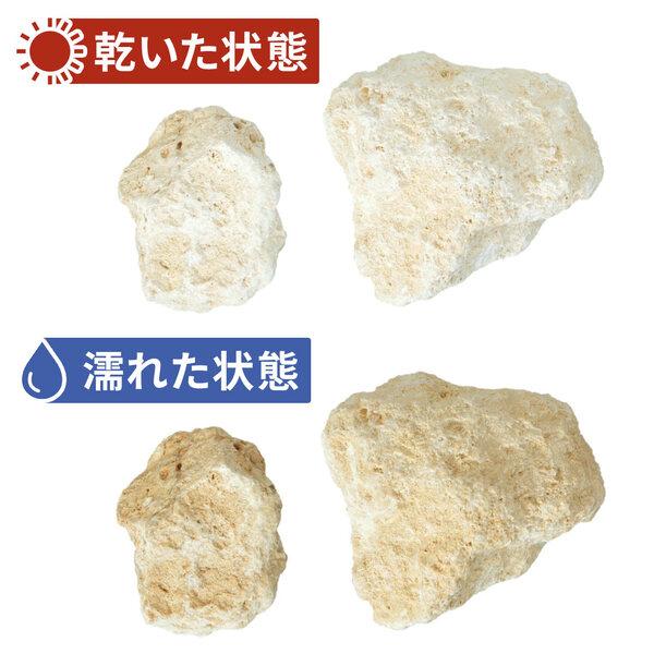 琉球石灰岩 50-200mm 50kg (10kg×5箱) / 庭 石 おしゃれ ロックガーデン diy 置き石 ガーデニング 栗石 割栗 種類 石灰 石灰石 |  | 03