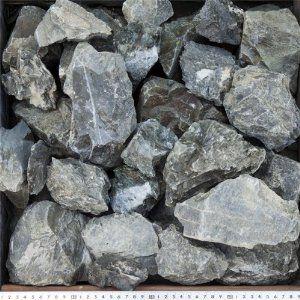 青砕石 割栗石 50-150mm 100kg (20kg×5箱) / 庭 石 砕石 大 おしゃれ