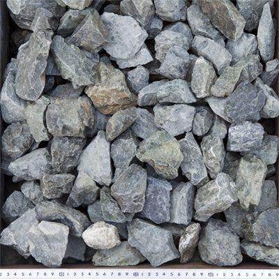 青砕石 40-100mm 20kg / おしゃれ シック 庭 石 青 砕石 園芸 お庭
