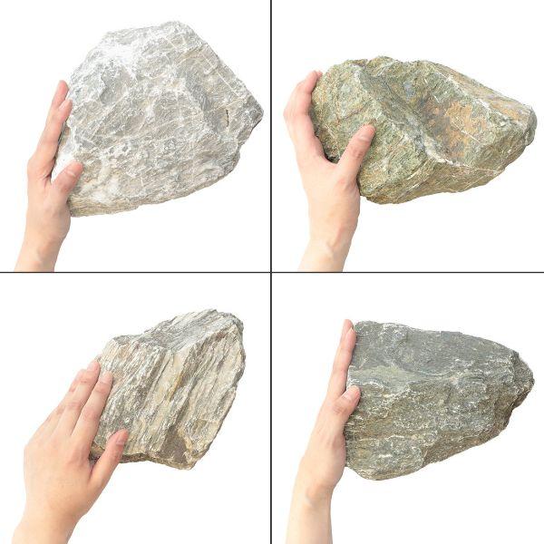 ミックスカラーロック 150-250mm 90kg (18kg×5箱) / 庭石 ミックスカラーロック 150-250mm 90kg (18kg×5箱) / 庭石