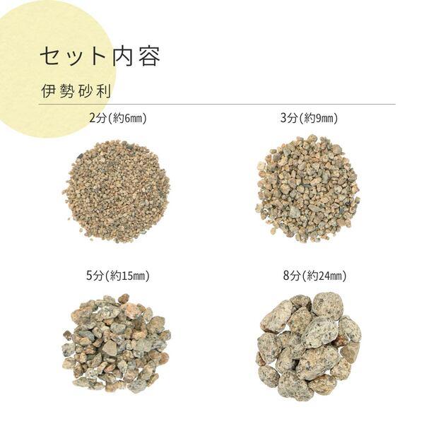 枯山水砂利 サンプル 23種類 [1000円クーポン付] / 砂利 庭 おしゃれ