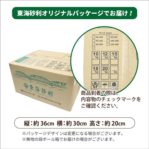 駿河栗石 50-150mm 180kg (18kg×10箱) / 庭 石 庭石 おしゃれ グレー 黒 大きい 丸 石材 ストーン ガーデン 丸い石 庭の石 ブラック 置き方 置くだけ｜tokaijari｜13