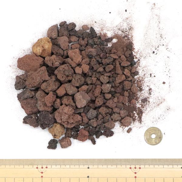 溶岩砂利 レッド 0-20mm 10kg / おしゃれ 庭 溶岩石 溶岩 熔岩 砂利 石
