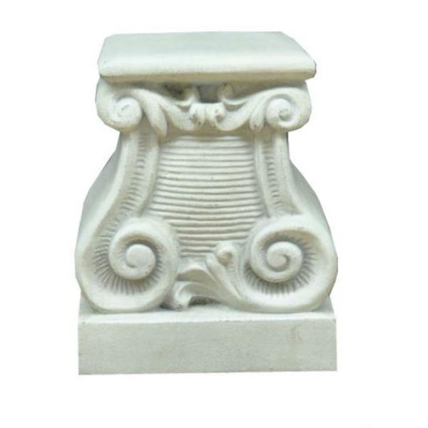 今月限定 特別大特価 ファイバー製 軽量 植木鉢スタンド プランタースタンド ホワイト 長さ38cm 底穴なし バッセル用花台 プラッカーノ 国産 Www Thedailyspud Com