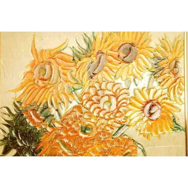 海外正規品 名画額縁 フレームセット F6as ゴッホ ひまわり 立体加工付 477 571 59mm 壁掛けひも付き 初回限定 Www Thedailyspud Com