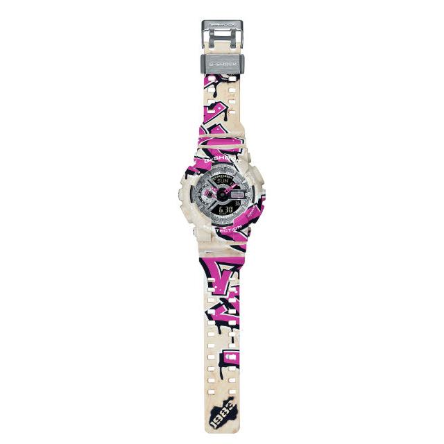 カシオ Gショック 海外モデル アナデジタイプ GA-110SS-1A 新品 GA110SS-1A | G-SHOCK ANALOG-DIGITAL Multi color | CASIO