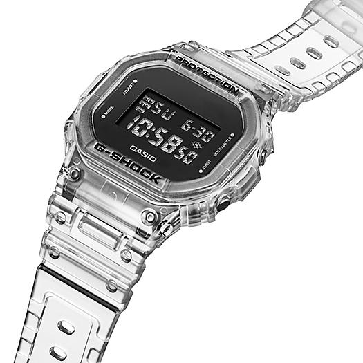 G-SHOCK ジーショック DW-5600SKE-7JF スケルトンシリーズ スクエア