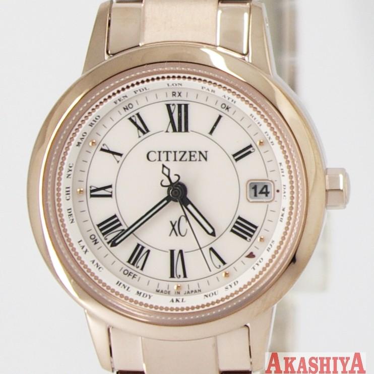【美品】CITIZEN xCクロスシー  EC1144-51C箱保付きレディース 美品】CITIZENシチズン xCクロスシー EC1144-51C 箱保付きレディース