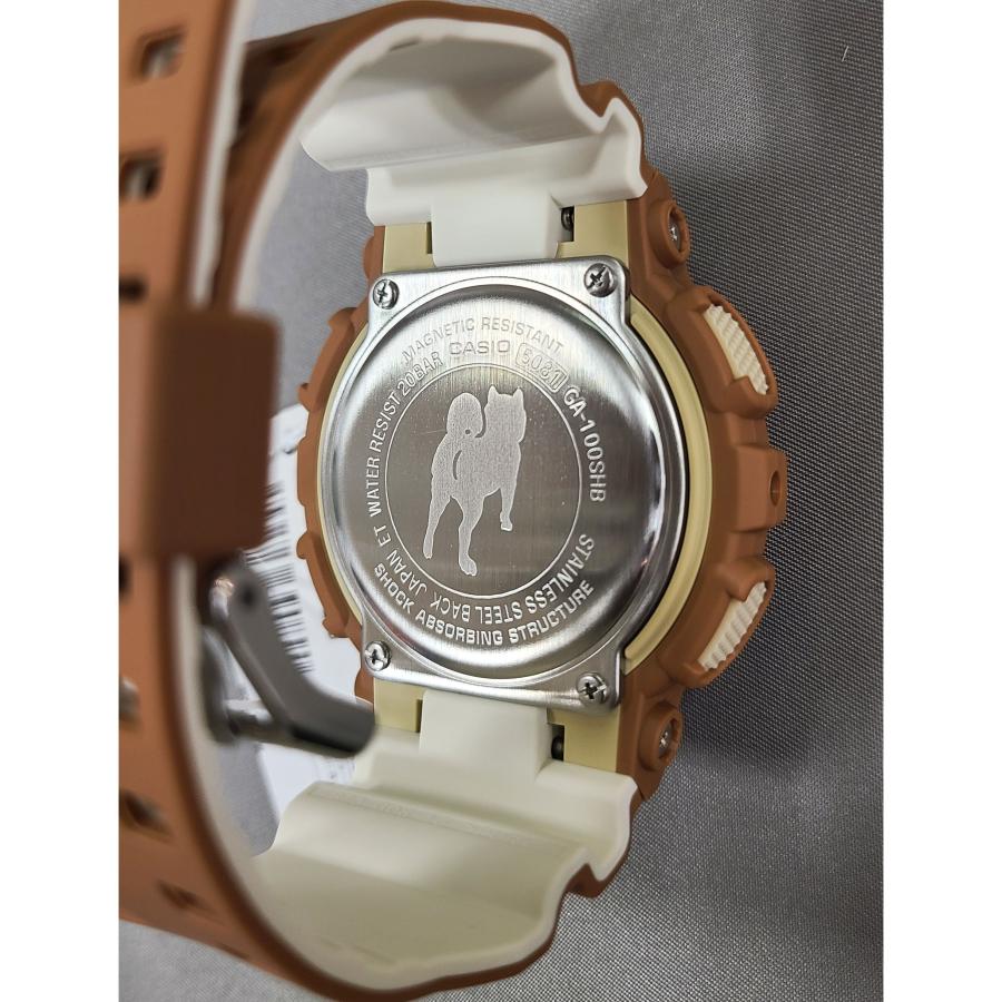 G-SHOCK ジーショック GA-100SHB-5AJR 柴犬デザインモデル 赤柴 G-SHOCK ジーショック GA-100SHB-5AJR 柴犬デザインモデル 赤柴