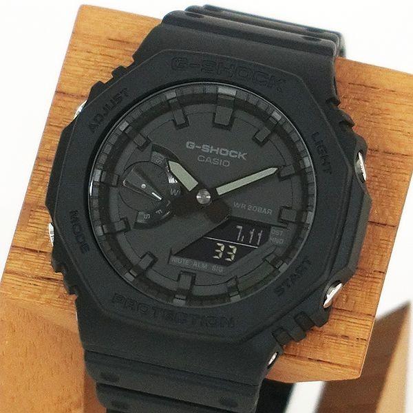 G-SHOCK ジーショック GA-2100-1A1JF カーボンコアガード CarbonCore Guard オクタゴン 八角形フォルム  オールブラック 国内正規品 腕時計 CASIO カシオ