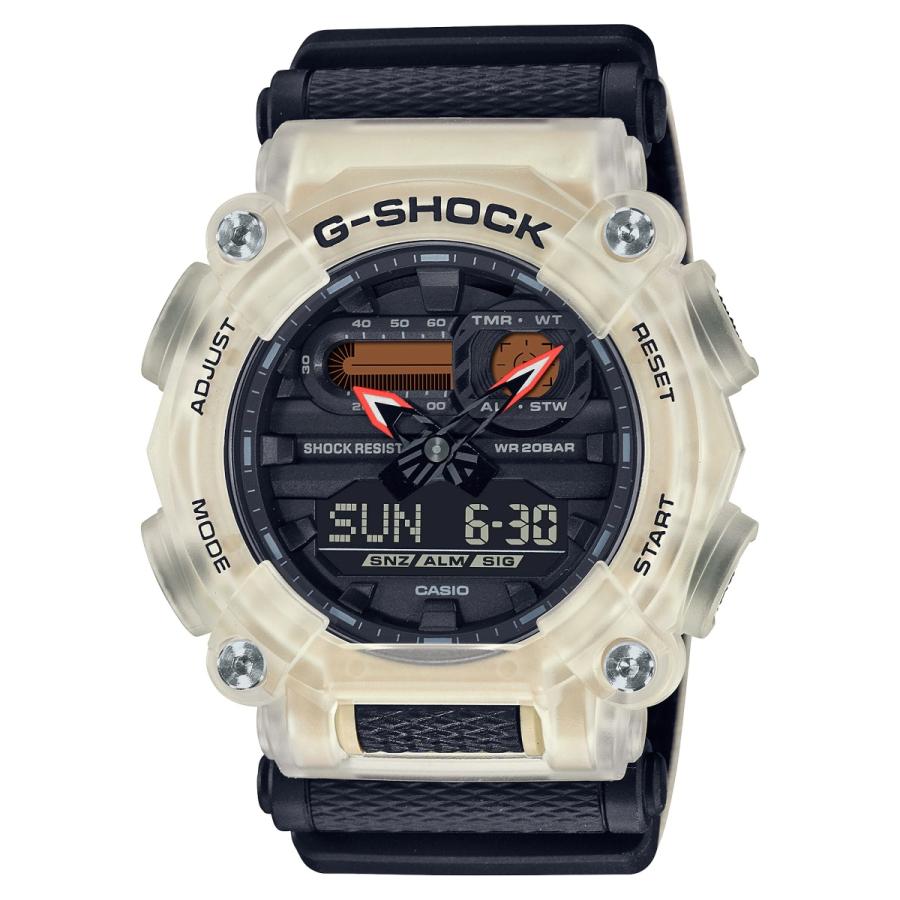 G-SHOCK ジーショック GA-900TS-4AJF 半透明ベゼル ナイロンバンド 