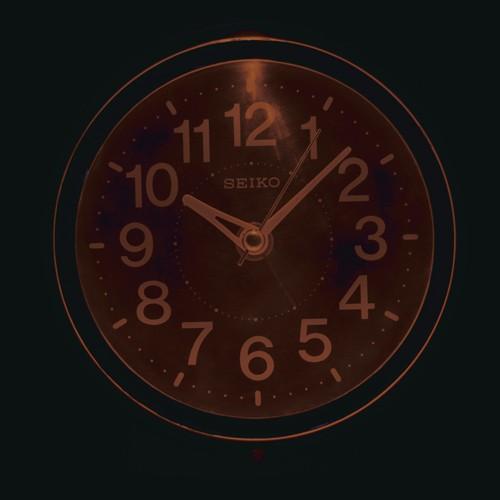 SEIKO（セイコー） セイコークロック KR886G 目覚まし時計 夜も見える