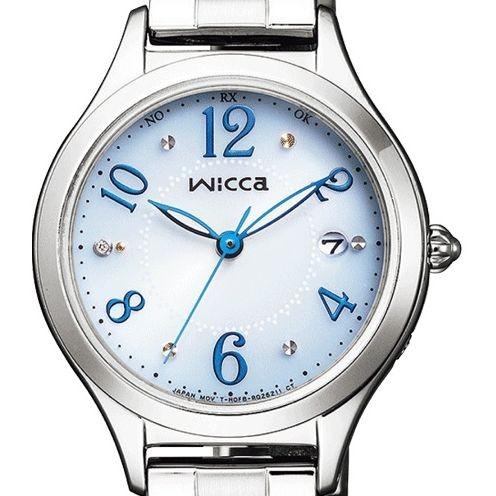 wicca ウィッカ KS1-210-91 ソーラーテック電波時計 HAPPY DIARY