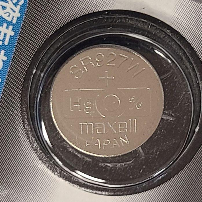 酸化銀電池　使用済み　約700g SR maxell（マクセル） SR927W（399）×2個 時計用 酸化銀電池 無水銀 安心