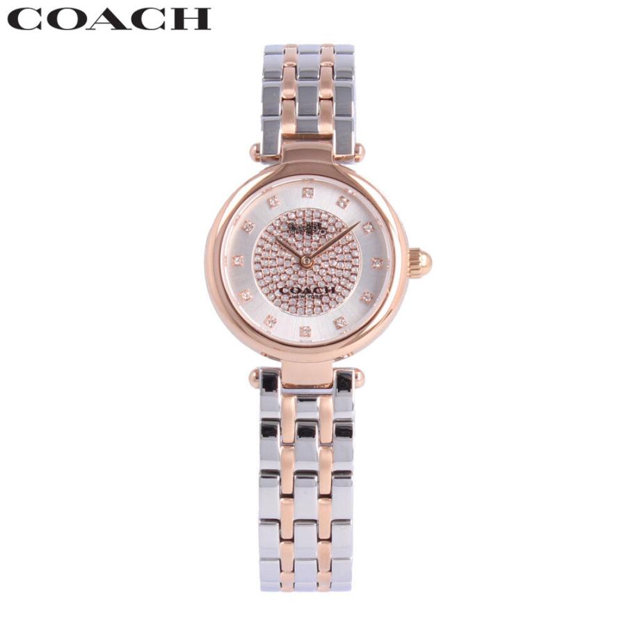 COACH PARK 腕時計 ピンクゴールド COACH コーチ PARK パーク腕時計 レディース クオーツ メタル シルバー