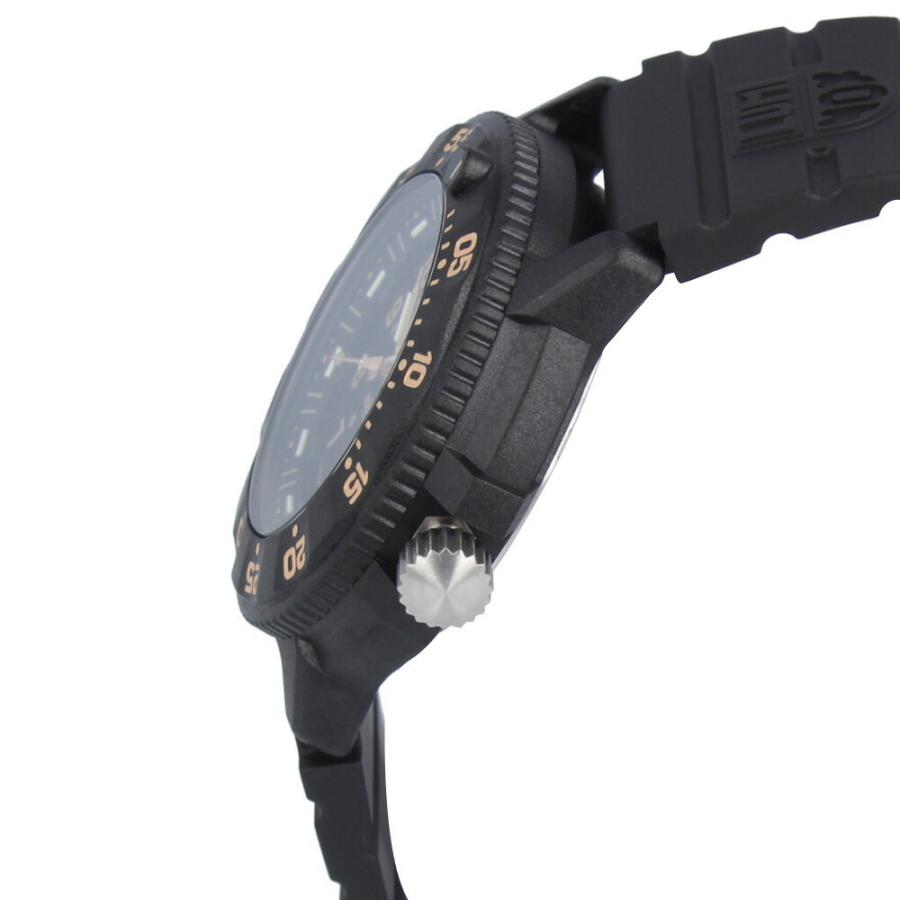 LUMINOX ルミノックス ORIGINAL NAVY SEAL 3000 EVO SERIES ネイビーシールズ 腕時計 時計 メンズ 防水  T25 カーボン ラバー ブラック 3001.EVO.OR 1年保証