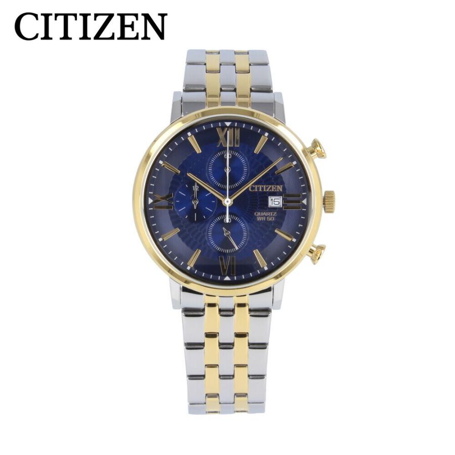 CITIZEN シチズン腕時計 メンズ クオーツ アナログ クロノグラフ 