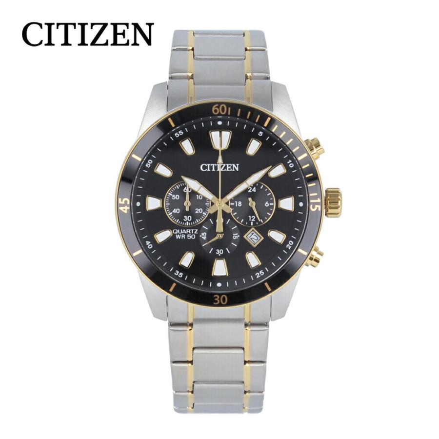 CITIZEN シチズン腕時計 メンズ クオーツ アナログ クロノグラフ 