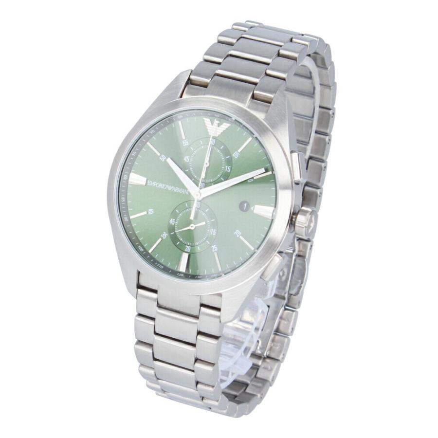 超美品超美品EMPORIO ARMANI 腕時計 グリーン 腕時計(アナログ