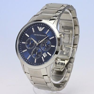 Emporio Armani エンポリオアルマーニ Ar2448 腕時計 メンズ 防水 アナログ ブランド クロノグラフ メンズ 腕時計 Ar2448 時計倉庫tokia 通販 Yahoo ショッピング