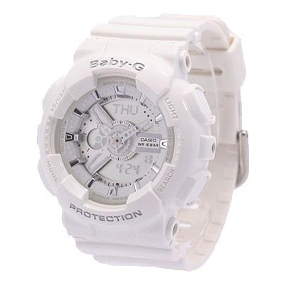Casio カシオ Baby G ベビージー ベビーg 腕時計 時計 レディース アナログ デジタル 防水 カジュアル アウトドア スポーツ Ba 110 7a3 ホワイト Ba 110 7a3 時計倉庫tokia 通販 Yahoo ショッピング