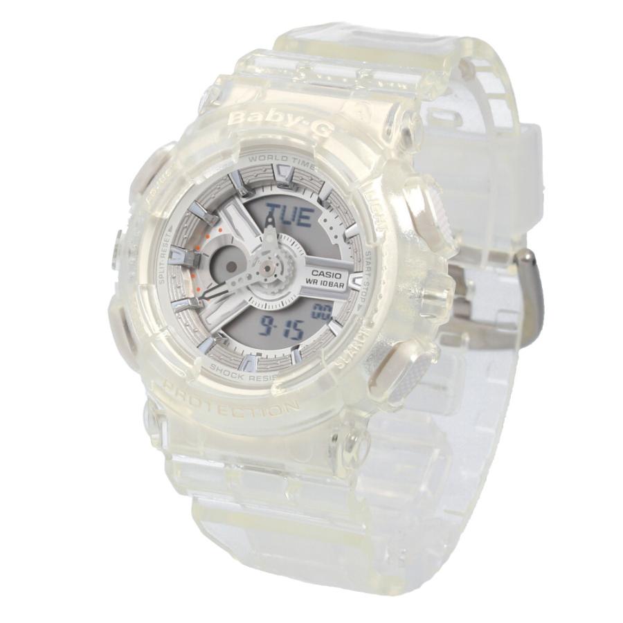 Casio カシオ Baby G ベビージー ベビーg 腕時計 時計 レディース アナログ デジタル 防水 カジュアル アウトドア スポーツ Ba 110cr 7a クリア スケルトン Ba 110cr 7a 時計倉庫tokia 通販 Yahoo ショッピング