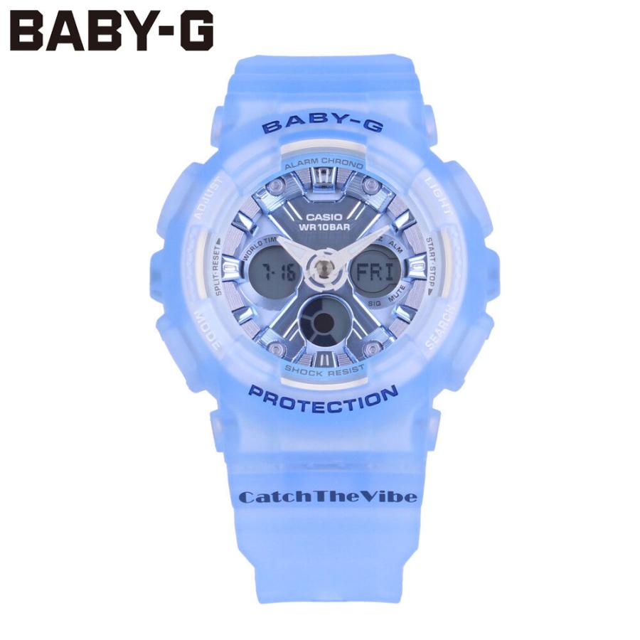 Casio カシオ Baby G ベビージー ベビーg 腕時計 時計 レディース 防水 クオーツ アナデジ 2針 ブルー クリア スケルトン Ba 130cv 2a プレゼント 1年保証 Ba 130cv 2a 時計倉庫tokia 通販 Yahoo ショッピング
