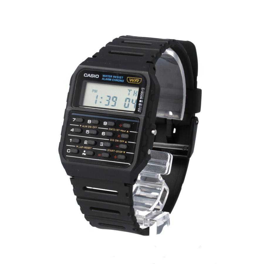 CASIO カシオ チープカシオ STANDARD スタンダード 復刻版 腕時計 時計 メンズ レディース ユニセックス デジタル 電卓機能 防水 カジュアル 軽量 CA-53W-1｜tokei-tokia｜02