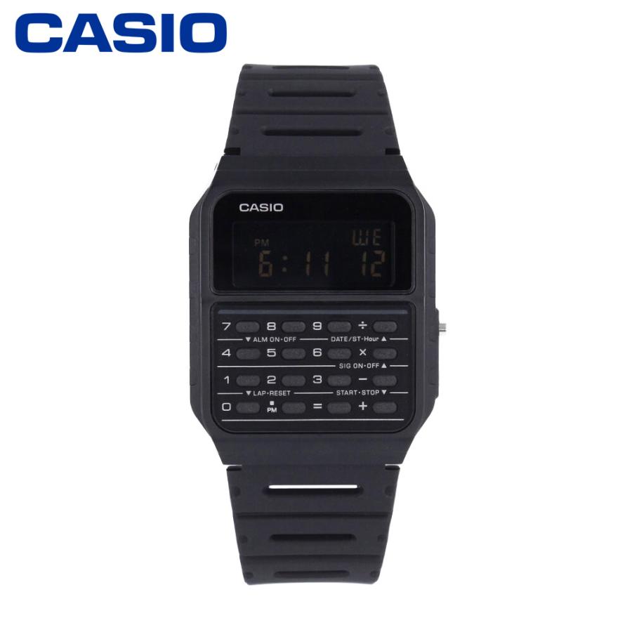 CASIO カシオ チープカシオ STANDARD スタンダード 腕時計 時計 メンズ レディース ユニセックス デジタル 計算機 防水 カジュアル  シンプル CA-53WF-1B :ca-53wf-1b:時計倉庫TOKIA 通販 