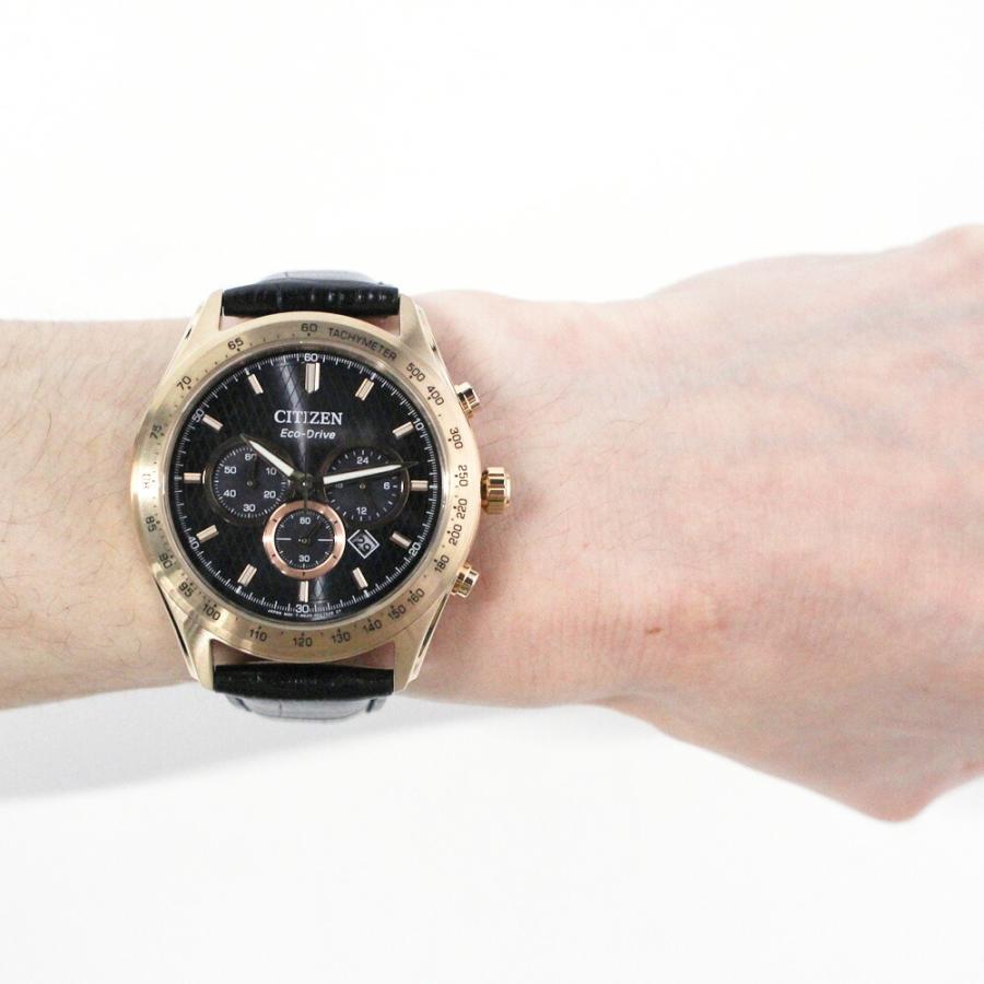 Citizen シチズン Eco Drive エコドライブ 腕時計 メンズ 防水 ソーラー クロノグラフ ステンレス レザー ブラック ピンクゴールド Ca4453 14e 1年保証 Ca4453 14e 時計倉庫tokia 通販 Yahoo ショッピング