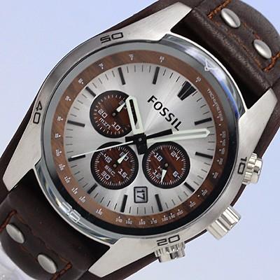 FOSSIL フォッシル メンズ 男性 クオーツ 電池 クロノグラフ 日付