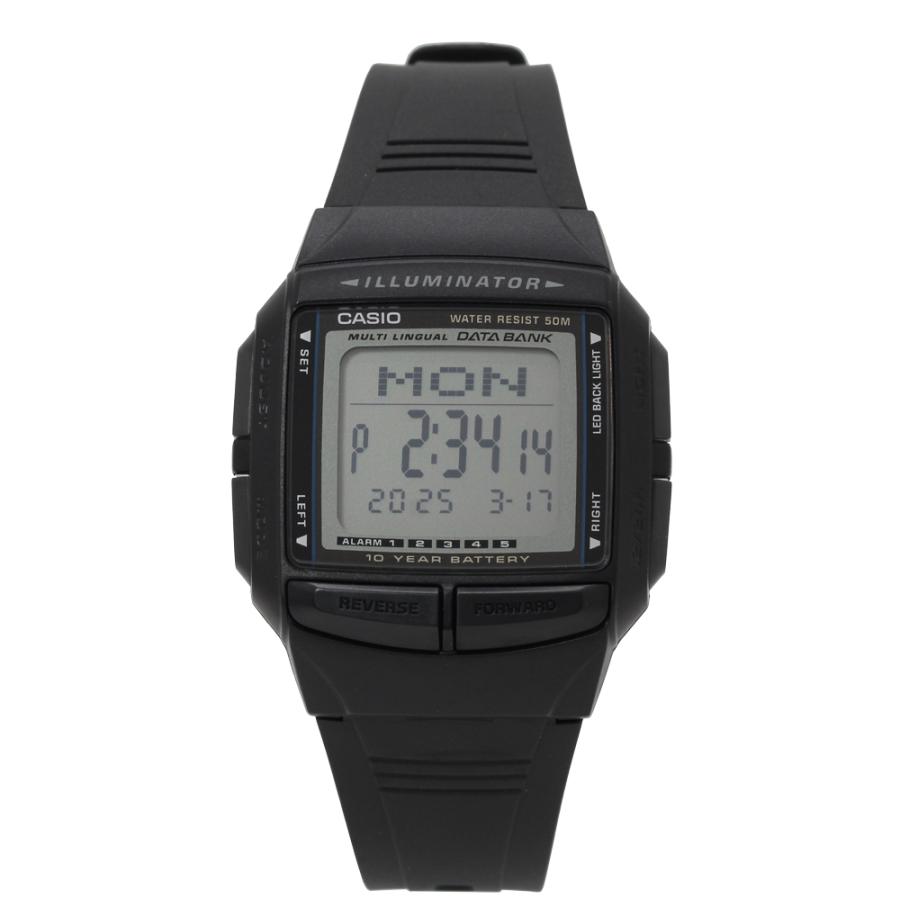 CASIO DATA BANK 80 デジタル腕時計 Vintage Casio DBC-80-1 Databank WORLD TIME Rare Calculator