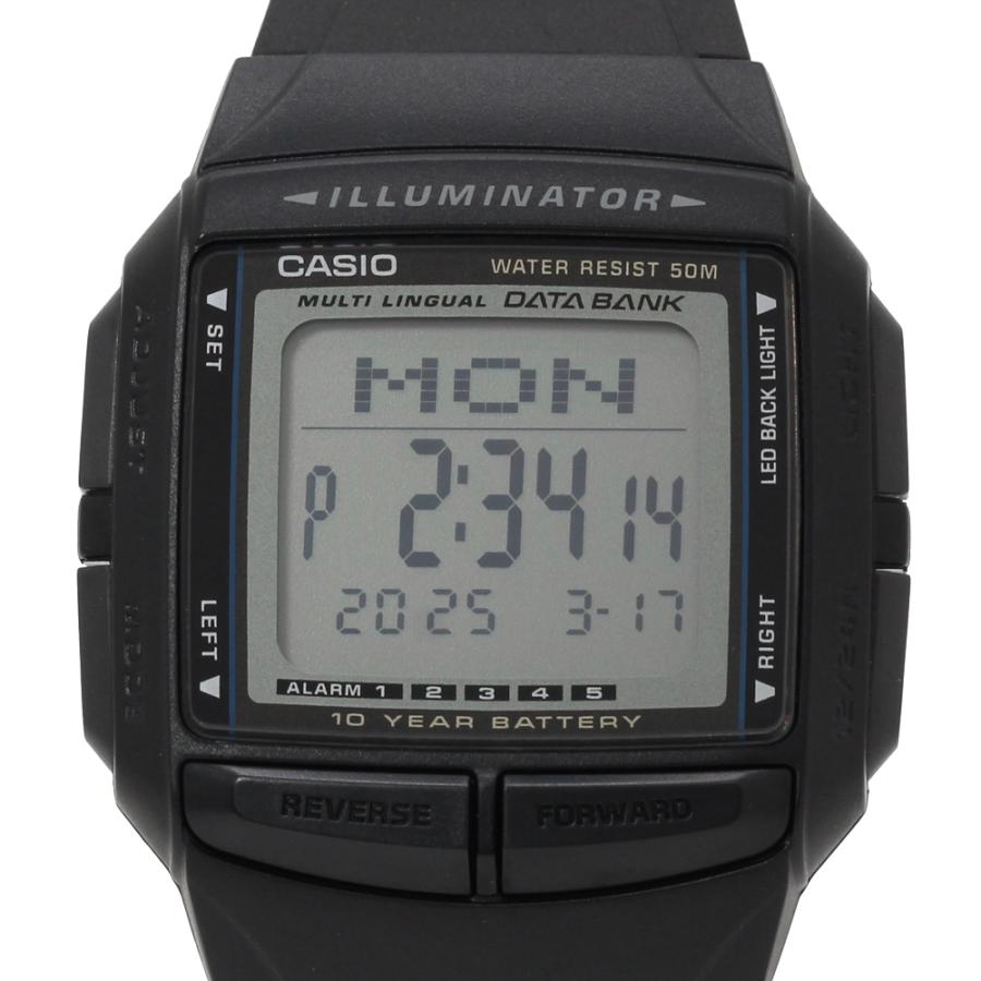 CASIO DATA BANK 腕時計 デジタル Amazon.co.jp: CASIO カシオ DATA BANK データバンク ユニ