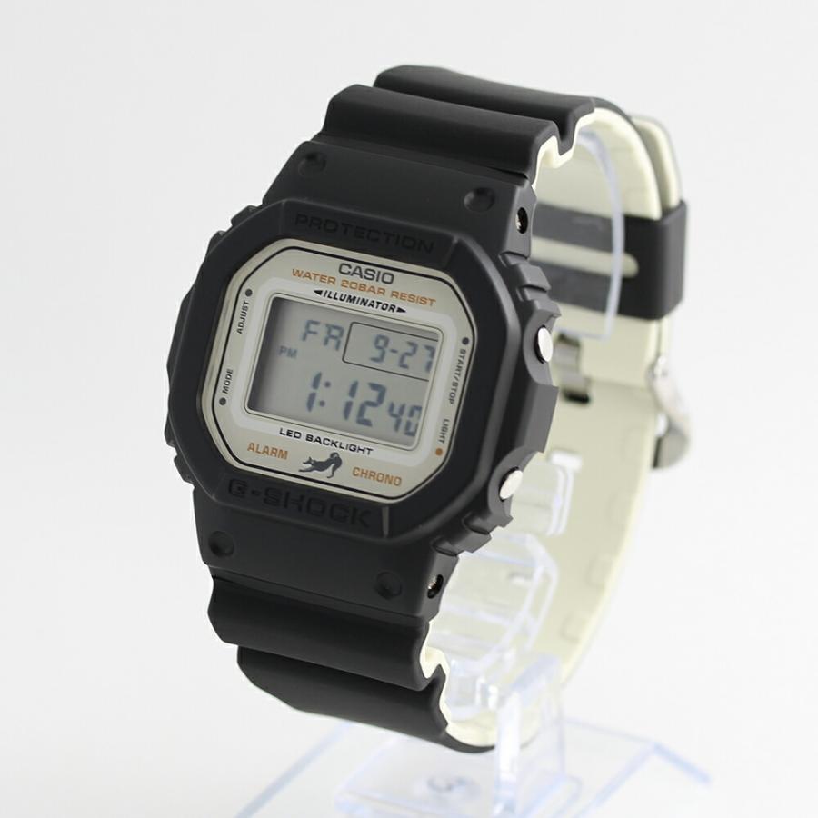G-SHOCK gショック CASIO DW-5600SHB-1 5600 SERIES デジタル 柴犬