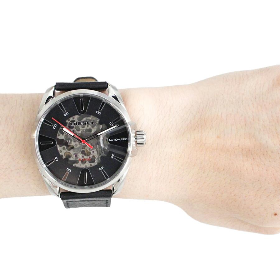 DIESEL ディーゼル MS9腕時計 メンズ メカニカル オートマチック
